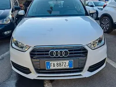 Usata Audi A1 90 CV (66 kW) 2016 Bianco Utilitaria
