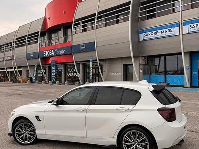 Begagnad BMW 118 149 HK (109 kW) 2014 Vit Halvkombi