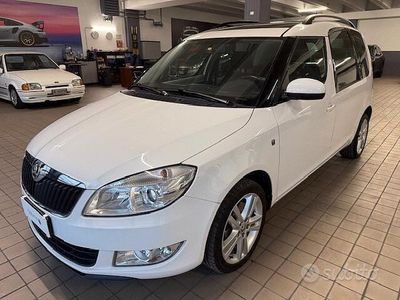 Usata Skoda Roomster Ambition 75 CV (55 kW) 2013 Bianco Monovolume