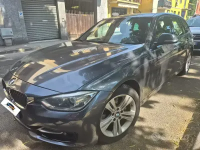 Usata BMW 320 Sport Line 184 CV (135 kW) 2013 Grigio Station wagon