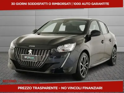 Usata Peugeot 208 Active 75 CV (55 kW) 2021 Nero Utilitaria
