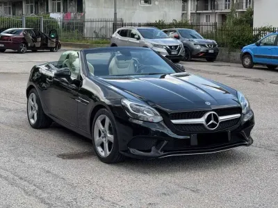 Usata Mercedes SLC180 Premium 156 CV (114 kW) 2018 Nero Cabrio
