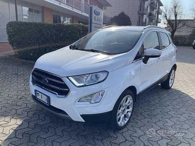 Usata Ford Ecosport Titanium 95 CV (69 kW) 2020 Bianco SUV