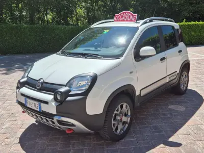 Usata Fiat Panda 4x4 S 86 CV (63 kW) 2019 Bianco Utilitaria