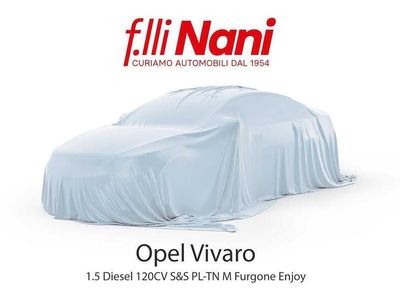usata Opel Vivaro 1.5 Diesel 100CV S&S PL-TN M Furgone Enjoy