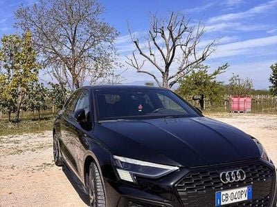 Usata Audi A3 S-Line 150 CV (110 kW) 2020 Nero Berlina