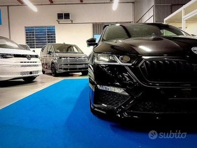 Usata Skoda Octavia RS 200 CV (147 kW) 2022 Nero Station wagon