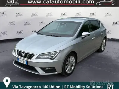 Usata Seat Leon FR 184 CV (135 kW) 2018 Grigio Berlina