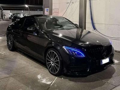 Usata Mercedes C250 Premium Plus 204 CV (150 kW) 2016 Nero Coupé