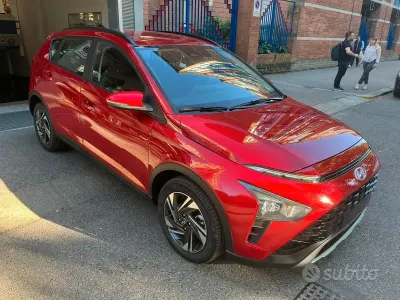 Käytetty Hyundai Bayon 84 HP (61 kW) 2022 Punainen Katumaasturi