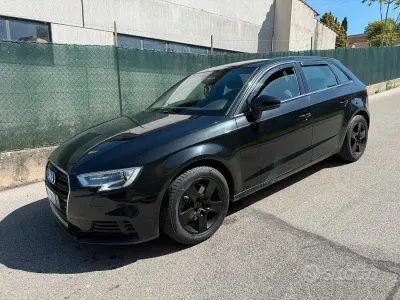 Usata Audi A3 Sport 116 CV (85 kW) 2017 Nero Berlina