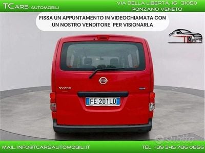 Usata Nissan NV200 90 CV (66 kW) 2016 Rosso Monovolume