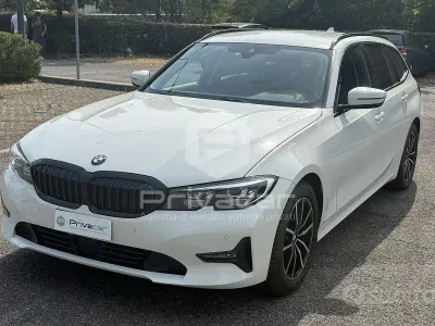 Usata BMW 320 Advantage 190 CV (139 kW) 2020 Bianco Station wagon