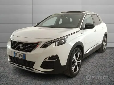Usata Peugeot 3008 GT-line 131 CV (96 kW) 2020 Bianco SUV