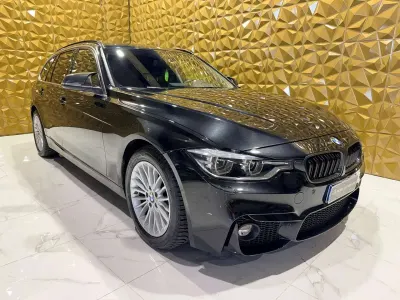 Usata BMW 316 Luxury Line 116 CV (85 kW) 2019 Nero Station wagon