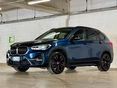 Usata BMW X1 M Sport 150 CV (110 kW) 2020 Blue navy SUV