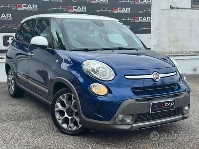 Usata Fiat 500L Trekking 105 CV (77 kW) 2016 Blu Monovolume