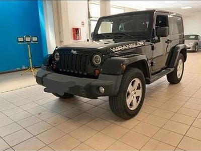 Usata Jeep Wrangler Sahara 200 CV (147 kW) 2013 Nero SUV