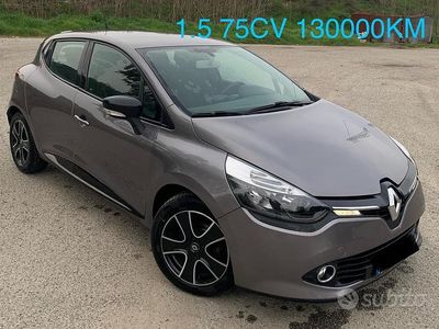 Usata Renault Clio IV 75 CV (55 kW) 2014 Grigio Berlina