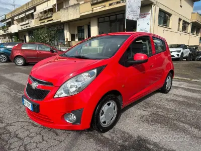 Usata Chevrolet Spark LS 68 CV (50 kW) 2011 Rosso Utilitaria