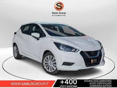 Usata Nissan Micra Acenta 92 CV (67 kW) 2021 Bianco Utilitaria
