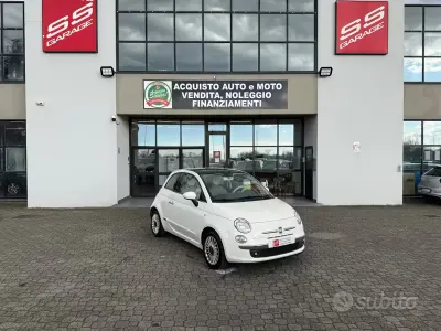 Usata Fiat 500 Lounge 69 CV (50 kW) 2011 Bianco Berlina