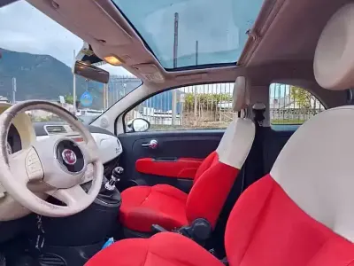 Usata Fiat 500 Lounge 70 CV (51 kW) 2007 Bianco Utilitaria
