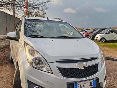 Usata Chevrolet Spark LT 79 CV (58 kW) 2010 Bianco Utilitaria