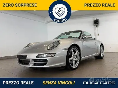 Usata Porsche 911 Carrera Cabriolet 325 CV (239 kW) 2006 Grigio Cabrio