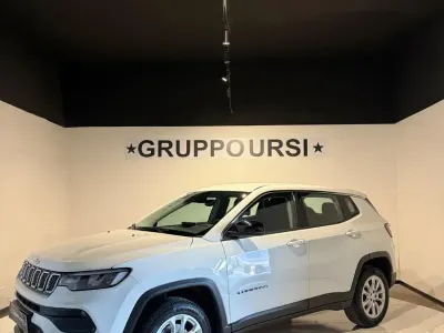 Usata Jeep Compass 130 CV (95 kW) 2022 Bianco SUV