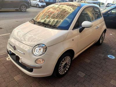Usata Fiat 500 Lounge 75 CV (55 kW) 2009 Bianco Cabrio