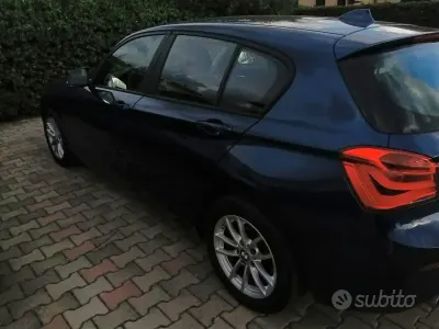 Usata BMW 116 116 CV (85 kW) 2015 Bluazzurro Utilitaria