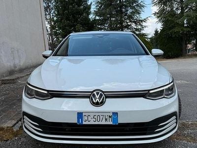 Usata VW Golf VIII Business 131 CV (96 kW) 2020 Bianco Berlina