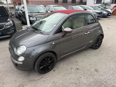 Usata Fiat 500C Lounge 69 CV (50 kW) 2015 Grigio Cabrio