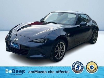 Nuova Mazda MX5 Exclusive-Line 132 CV (97 kW) 2025 Blu metallizzato Cabrio