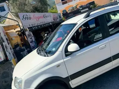 Usata Fiat Panda 4x4 Climbing 75 CV (55 kW) 2011 Bianco Utilitaria