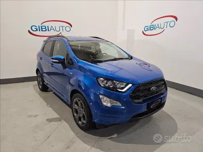 Begagnad Ford Ecosport ST-Line 125 HK (91 kW) 2022 Blå SUV
