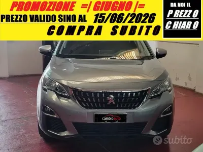 Usata Peugeot 3008 Business-Line 131 CV (96 kW) 2018 Grigio SUV