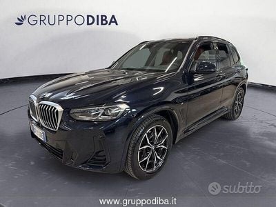 Usata BMW X3 M Sport 190 CV (139 kW) 2024 Nero SUV