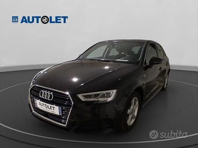 Usata Audi A3 Admired 150 CV (110 kW) 2019 Nero Berlina