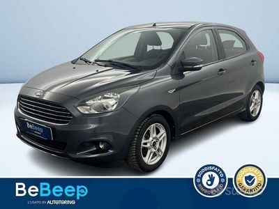 Usata Ford Ka Plus Ultimate 85 CV (62 kW) 2018 Blu metallizzato Utilitaria