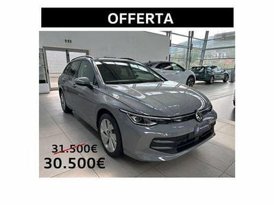 Usata VW Golf VIII Life 150 CV (110 kW) 2024 Moonstone grey Station wagon