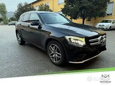 Usata Mercedes GLC250 Premium 204 CV (150 kW) 2017 Nero SUV