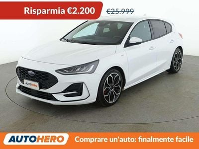 Usata Ford Focus ST-Line X 116 CV (85 kW) 2024 Bianco Berlina