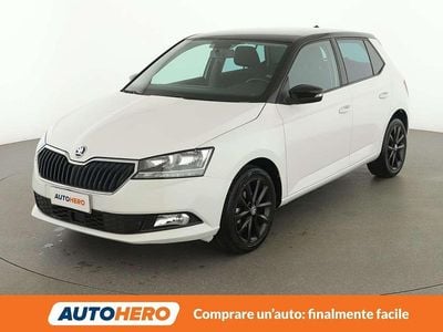 Usata Skoda Fabia Ambition 60 CV (44 kW) 2020 Bianco Utilitaria
