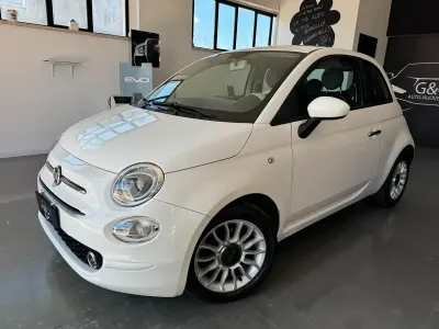 Begagnad Fiat 500 95 HK (69 kW) 2017 Vit Sedan