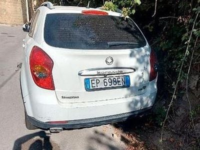 Usata SsangYong Korando 149 CV (109 kW) 2014 Bianco Berlina