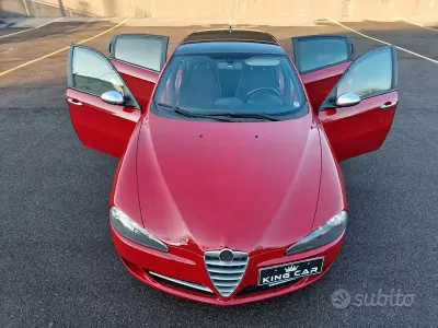Usata Alfa Romeo 147 Exclusive 120 CV (88 kW) 2008 Rosso Utilitaria