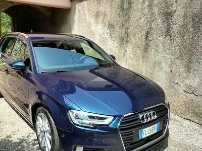 Usata Audi A3 Sport 150 CV (110 kW) 2016 Blu/azzurro Berlina