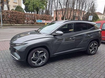 Usata Hyundai Tucson 179 CV (131 kW) 2021 Amazon grey pearl SUV